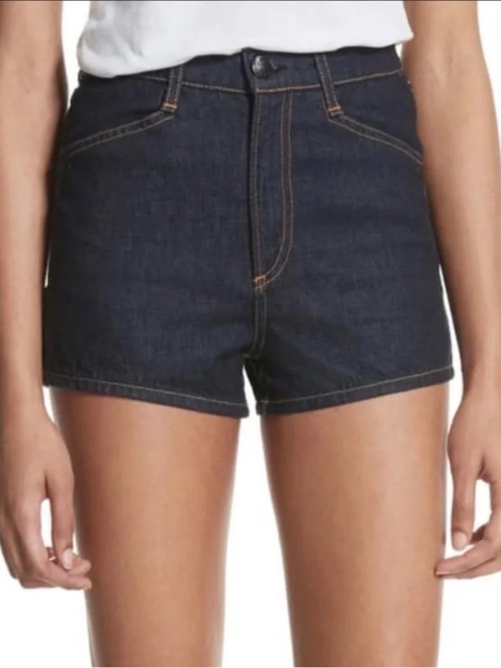 Rag & Bone Ellie High Waisted Denim Shorts
